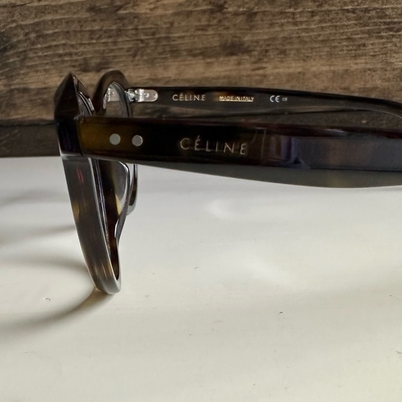 CELINE PARIS Brown Tortoise 41461/F Frames Eyeglasses Glasses Optical Eyewear - Picture 4 of 11